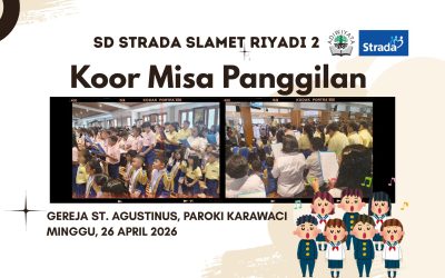 Partisipasi Koor Siswa Strada Komplek Perumnas dalam Misa Minggu Panggilan