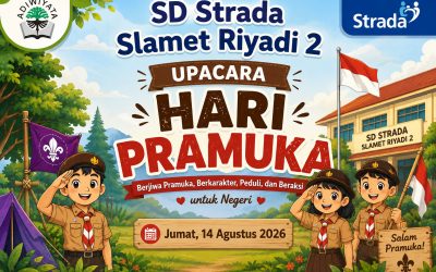 Semangat Pramuka: Upacara SD Strada Slamet Riyadi 2 Peringati Hari Pramuka ke-65
