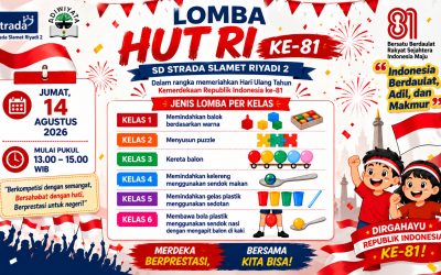 Serunya Lomba Kemerdekaan HUT RI ke-81 di SD Strada Slamet Riyadi 2