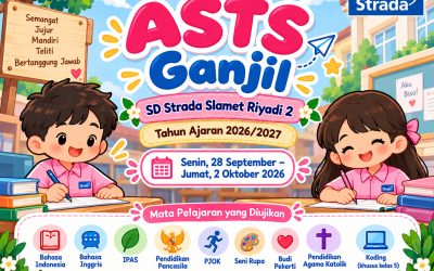 SD Strada Slamet Riyadi 2 Melaksanakan ASTS Ganjil Tahun Ajaran 2026/2027