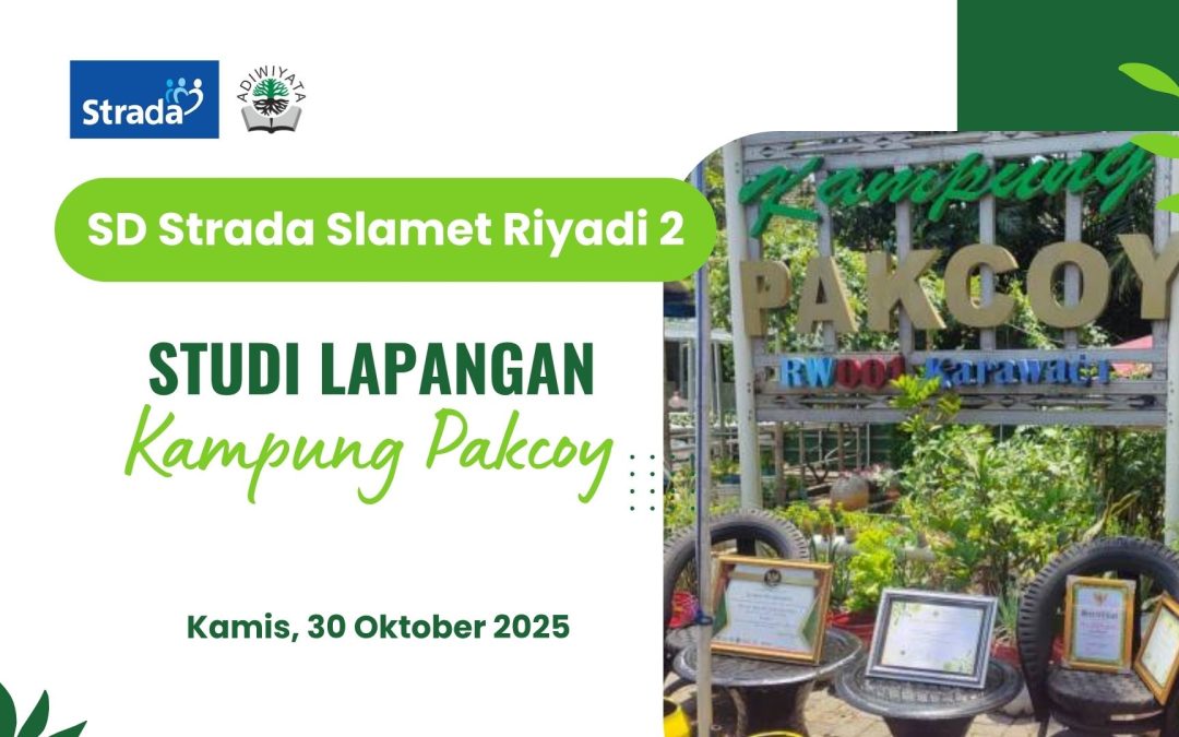 Serunya Belajar Menanam dan Mengolah Sampah di Kampung Pakcoy Bersama SD Strada Slamet Riyadi 2